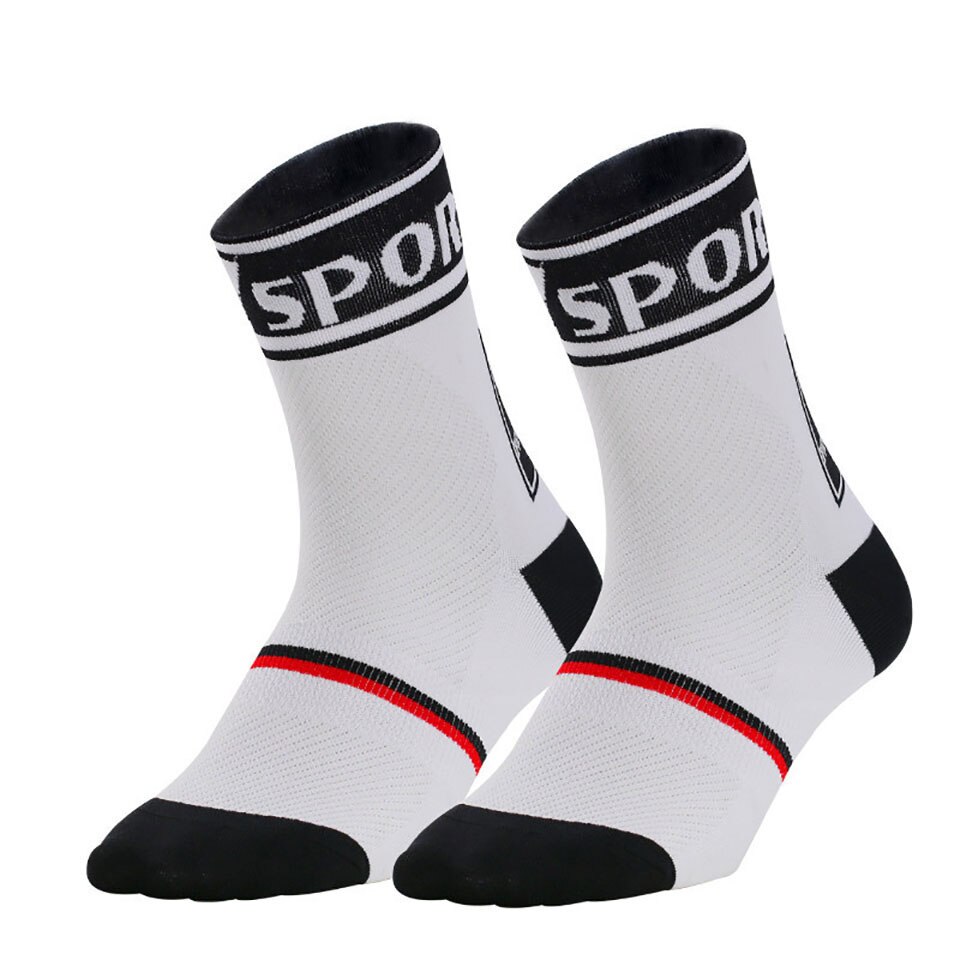 Outdoor Sports Cycling Socks Breathable Fishing Climbing Hiking Walking Running Football Basketball Socks: 01 / L Size 39-46