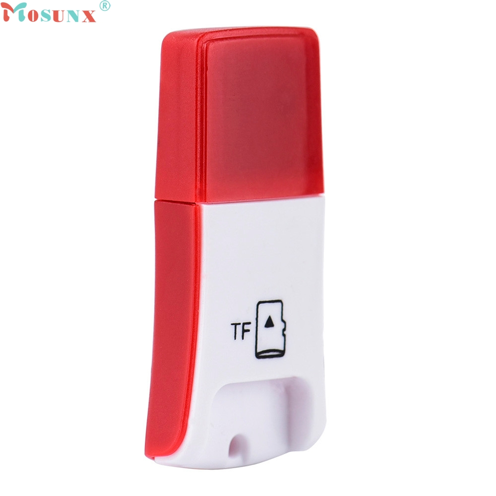 Mosunx Fabriek Prijs Hoge Snelheid Mini USB 2.0 Micro SD TF T-Flash Memory Card Reader Adapter 0307