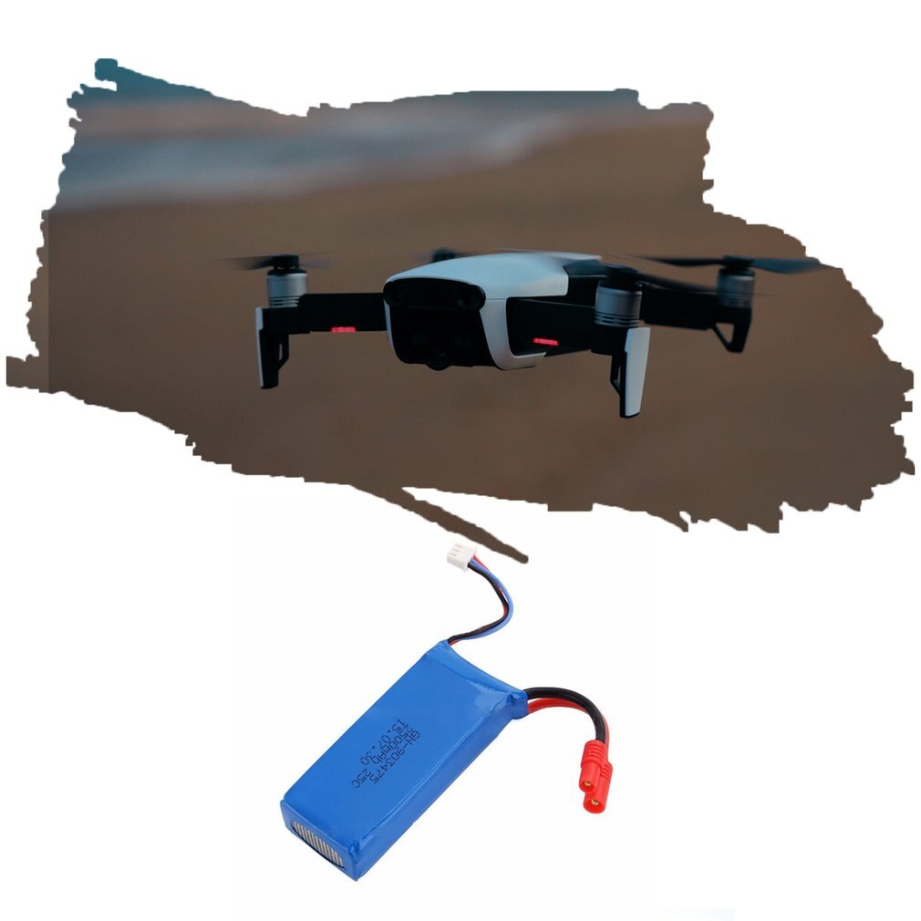 7.4v 2500 mah 25c stor kapacitet lithium batterier udskiftninger til syma  x8c x8w drone batteri fly