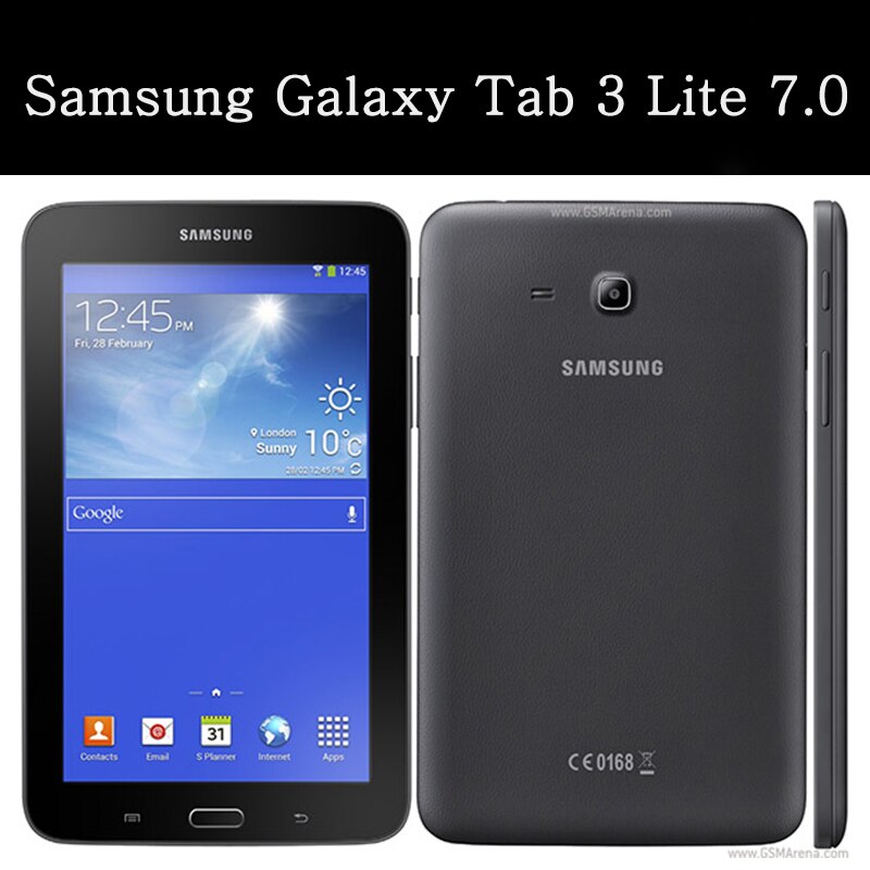 Tablet flip etui til samsung galaxy tab 3 lite 7.0 " beskyttelsesstativ cover silikone soft shell fundas capa til  t110 t111 t113