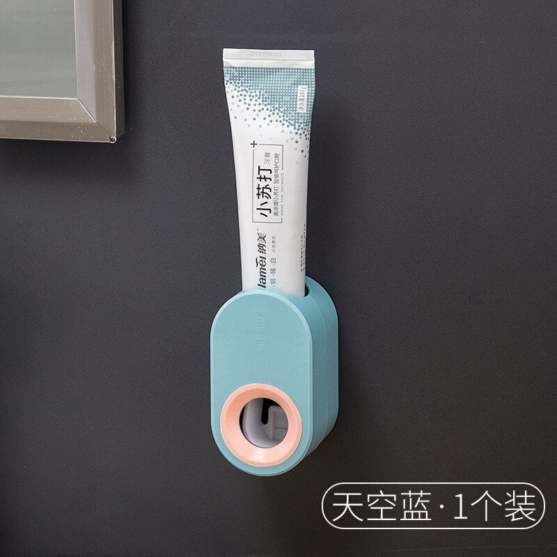 Automatic Toothpaste In The Bathroom Toilet Without Punching Marca Dragon Toothpaste Toothpaste Squeezer Household Artifact: Dark Khaki