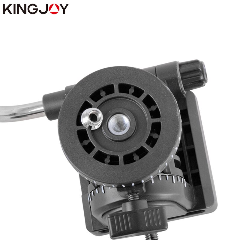 KINGJO VT-1510 officiel Tripode appareil photo support en aluminium pour tous les modèles support pour vidéo Stativ Mobile Flexible reflex numérique DSLR