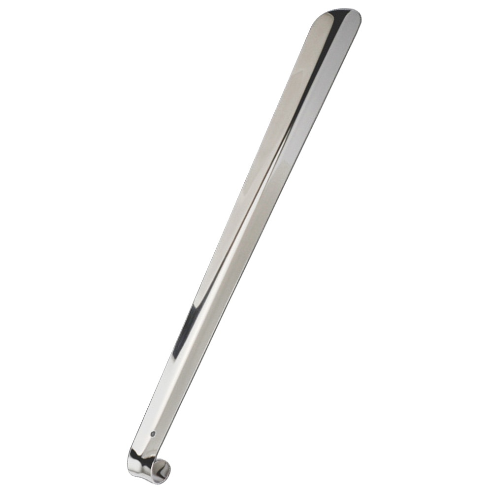 Calzador de acero inoxidable, herramienta para cuchara, , de tacón alto, duradero, Universal, de mango largo, elevador de zapatos