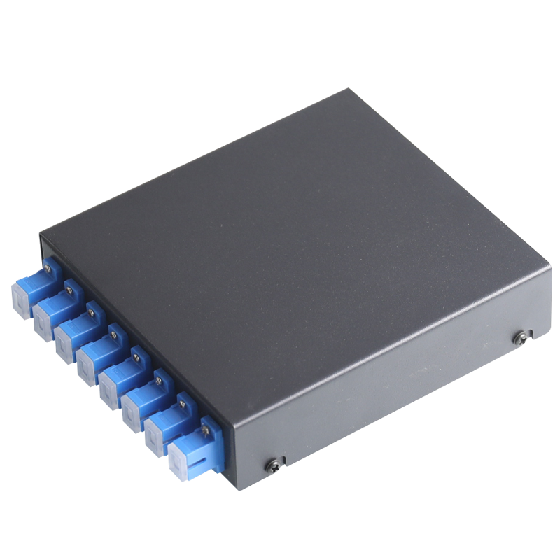 8 Poort Upc/Apc Fiber Patch Panel Desktop Pigtail Optische Fiber Terminal Box Met Sc Fc Lc Pigtail