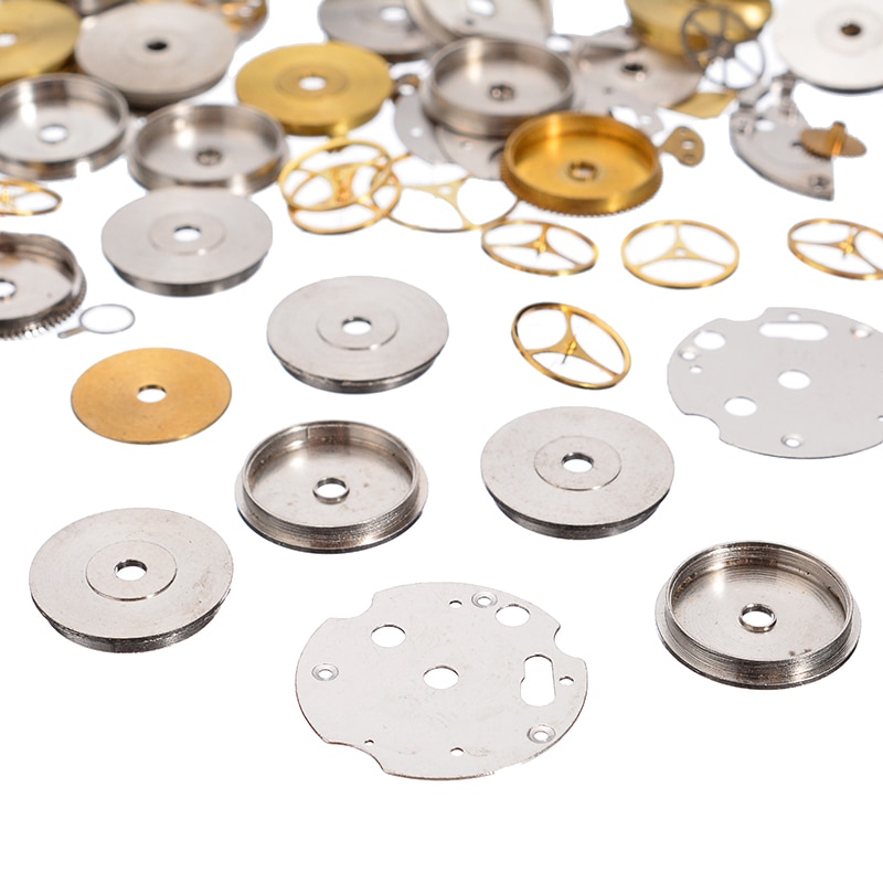 50g/bag Metal Steampunk Gears Steampunk Parts Vintage Steampunk Wrist Watch Old Parts Gears Wheels Steam Punk Lots DIY