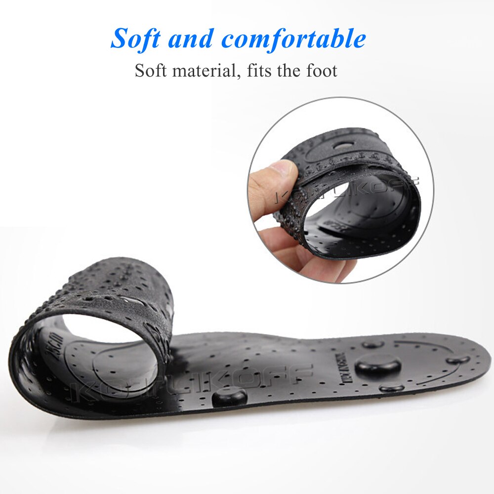 Unisex akupressur magnetisk massage indlægssål fodterapi zoneterapi smertelindring sundhed massager sko såler tilbehør indsatser
