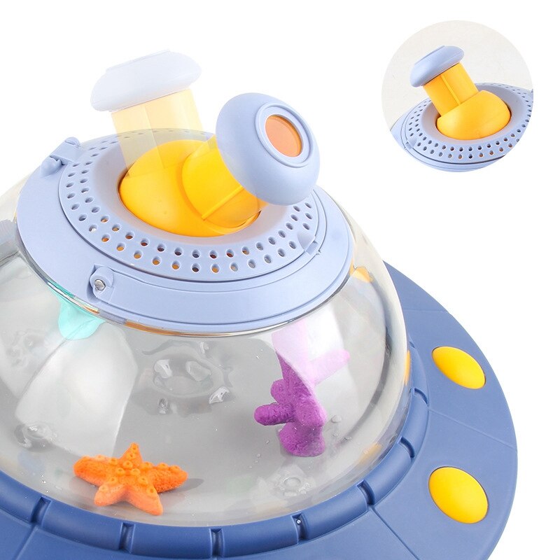 Ufo Transparant Insect Observatie Doos Draagbare Kleine Fish Tank Multi-Functionele Observatie Vat Voor Kids Kind