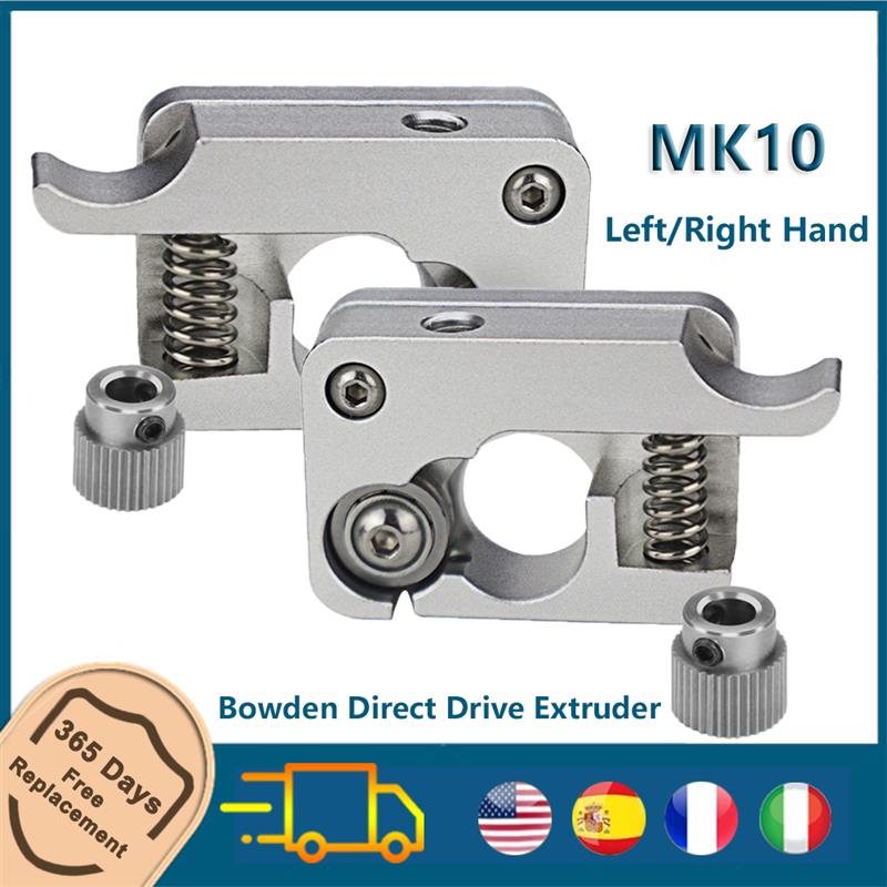MK10 Extruder Kit 1.75mm All Metal Left Right Hand Bowden Direct Drive Extruder For MakerBot Replicator 2X 3D Printer Parts
