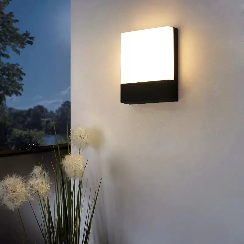 Minimalistische ultra heldere wandlamp buiten waterdicht IP65 villa binnenplaats entree entree tuin wandlamp buitendecoratie