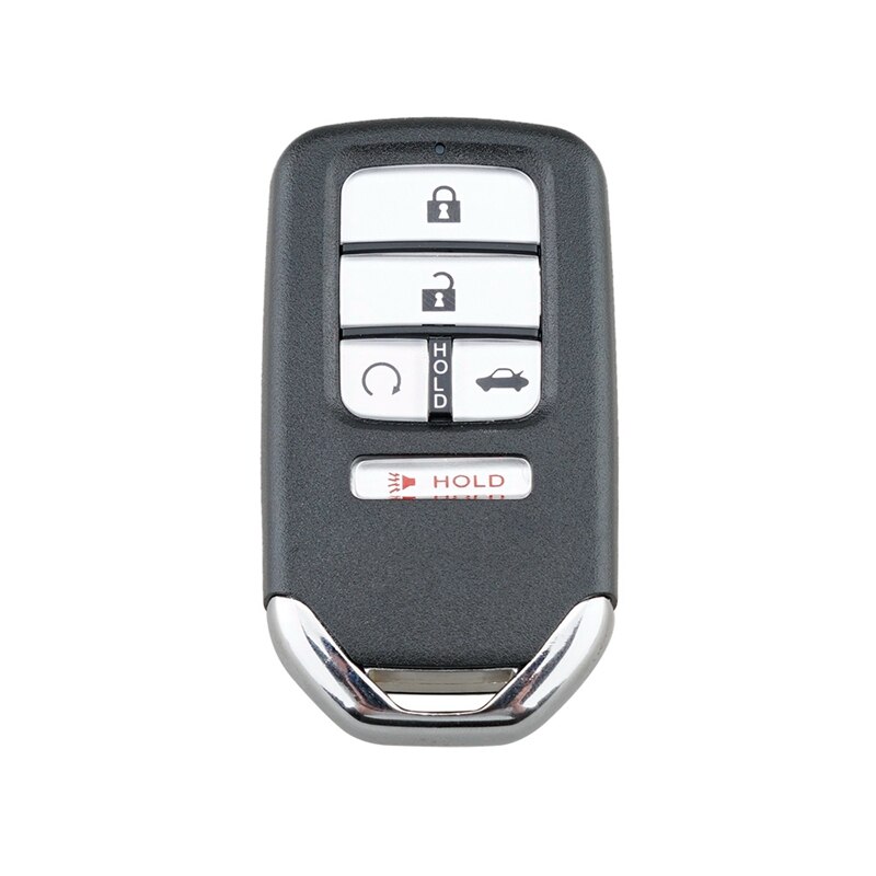 Auto Slimme Afstandsbediening Sleutel 5 Knoppen Autosleutelzakje Fit voor Honda Civic 433Mhz