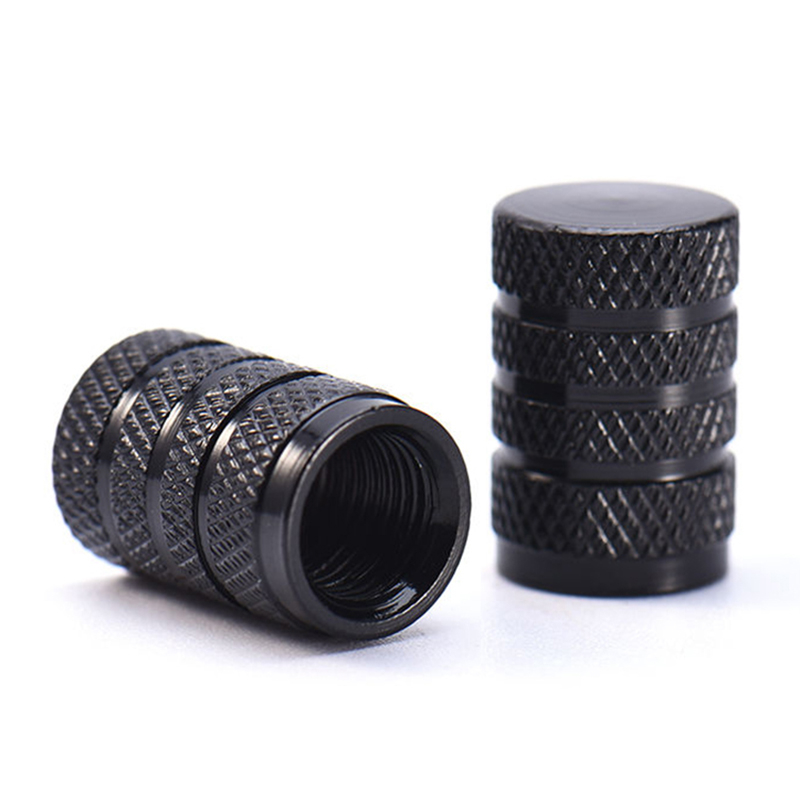 Válvula de llanta de aleación de aluminio duradera para automóvil, tapa de vástago de llanta, cubierta antipolvo para automóvil, camión, piezas de automóviles, accesorios para automóvil, 4 Uds.