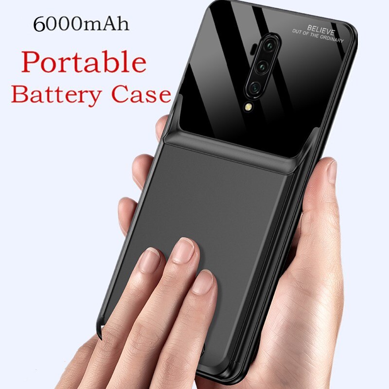 Portable Power Bank Battery Charging Case for OnePlus 7T/7T Pro Battery Case External Battery Charger Cases for OnePlus 7/7 Pro