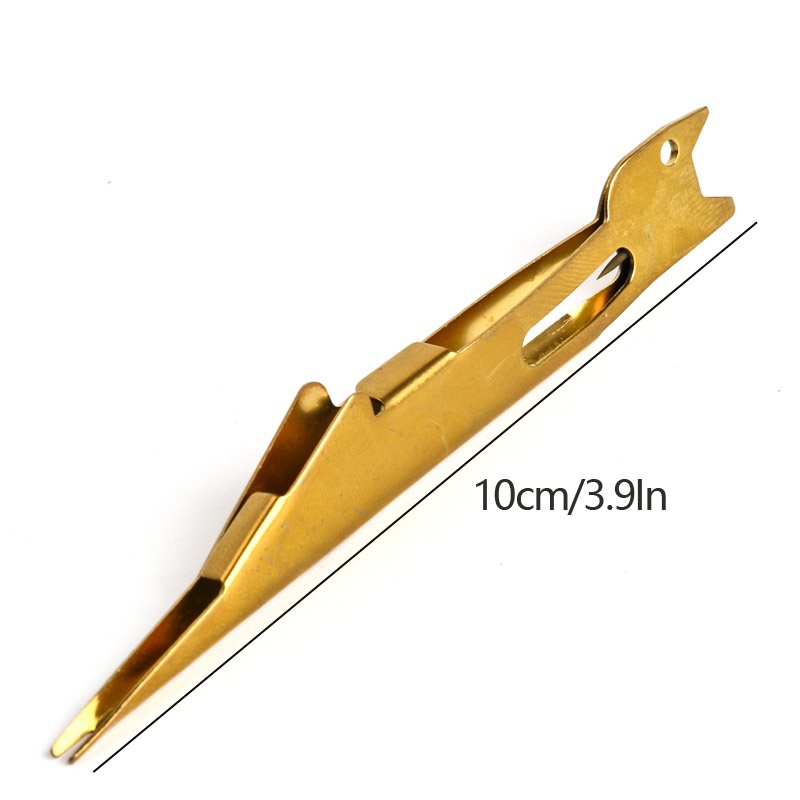 Outdoor Snelle Koppelverkoop Tool Vissen Aluminiumlegering Vissen Tweekoppige Naald Knopen Tie Vislijn Knoper Vishaak Tie