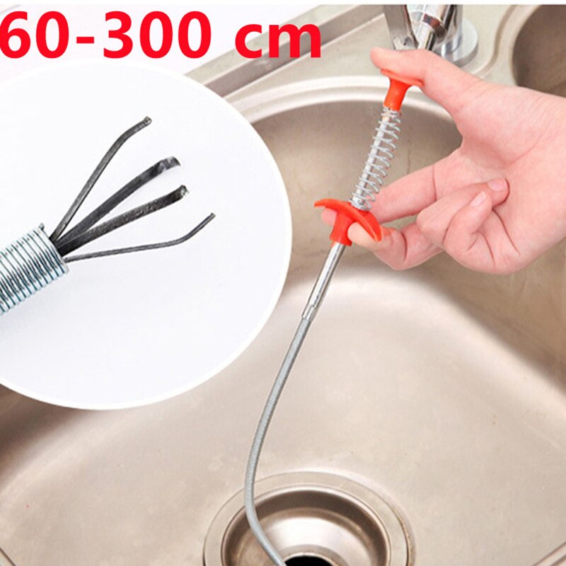 Multifunctional Cleaning Claw Hair Catcher Sink Cleaning Tools Hair Clog Remover Grabber for Shower Drains Bath Basin Kitchen
