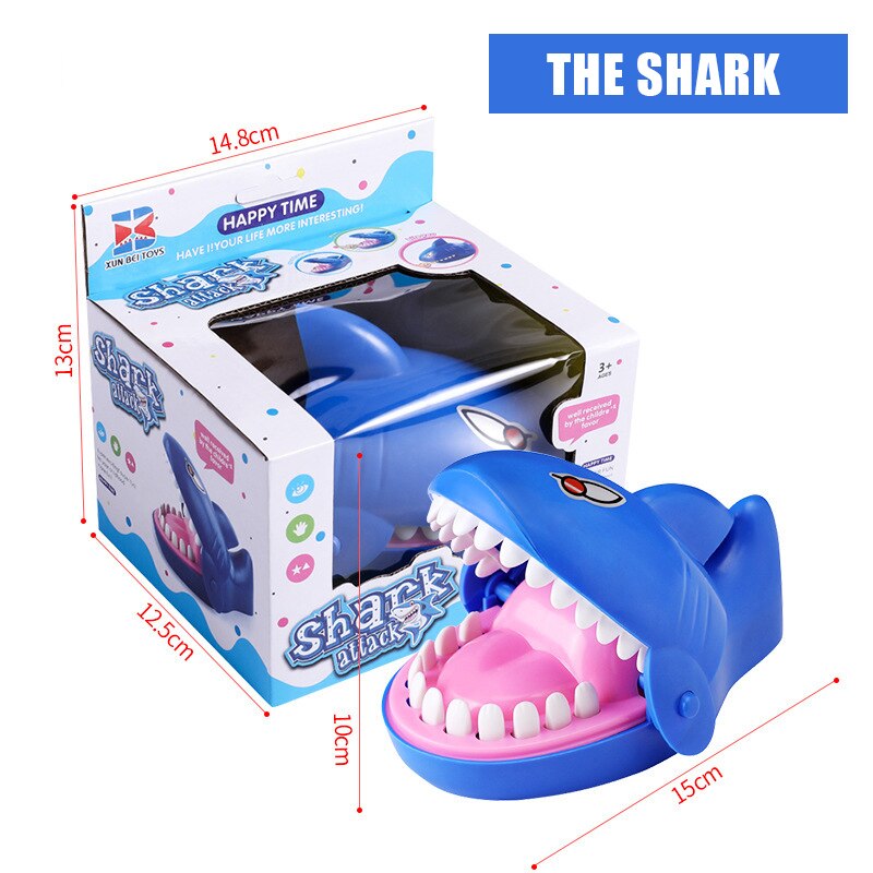 POP Size Large Crocodile Mouth Dentist Bite Finger Game For Trick people And Funny Toy As: The Shark