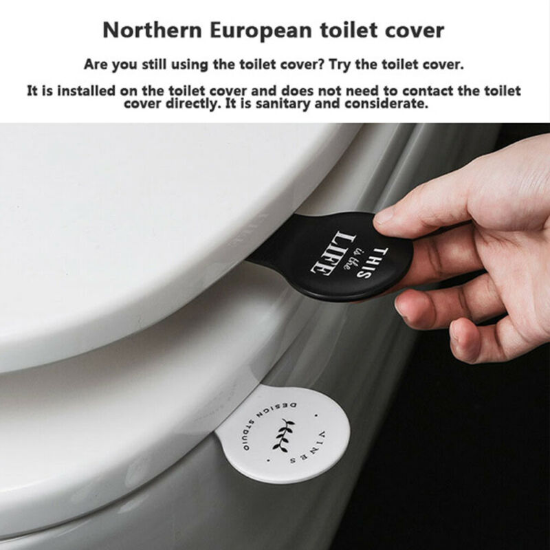 Dækseløft håndtag badeværelse værktøj toilet låg enhed toilet sæde dæk løfter