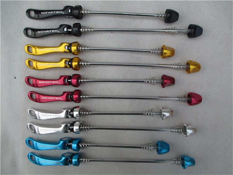 Originele NOVATEC D041SB/D042SB Voor Achter Hub Set Met Quick Release 32 Gat MTB Mountainbike Cassette Freehub Zwart /rood/Goud