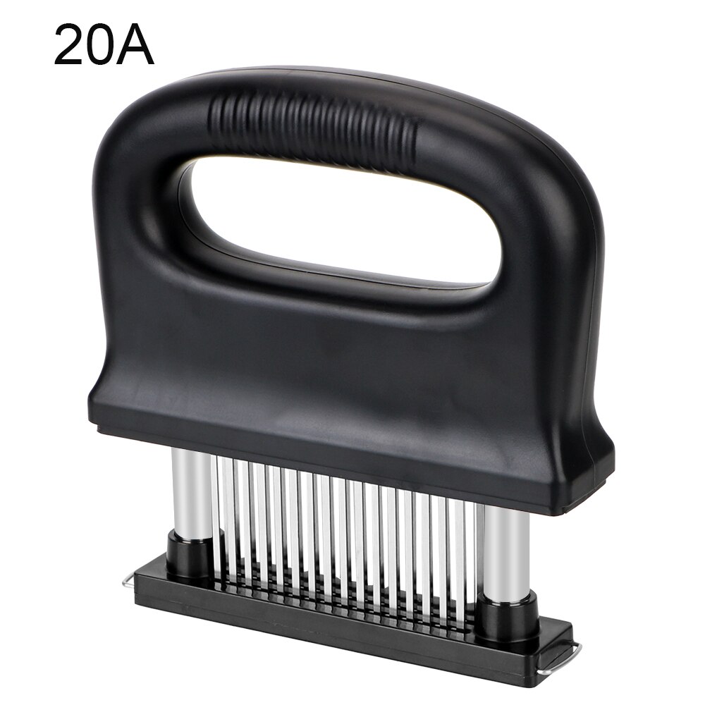 Ablandador de carne de acero inoxidable, 48 cuchillas, herramientas de cocina de aguja, martillo de carne tierna, herramientas de cocina para carne de vaca: 20A