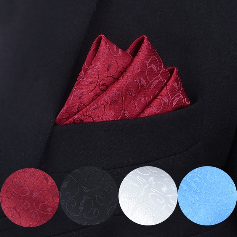 7 Stijlen Mode Mannen Pocket Vierkante Westerse Stijl Bloemen Zakdoek Voor Pak Pocket Wedding Vierkante Paisley Hanky