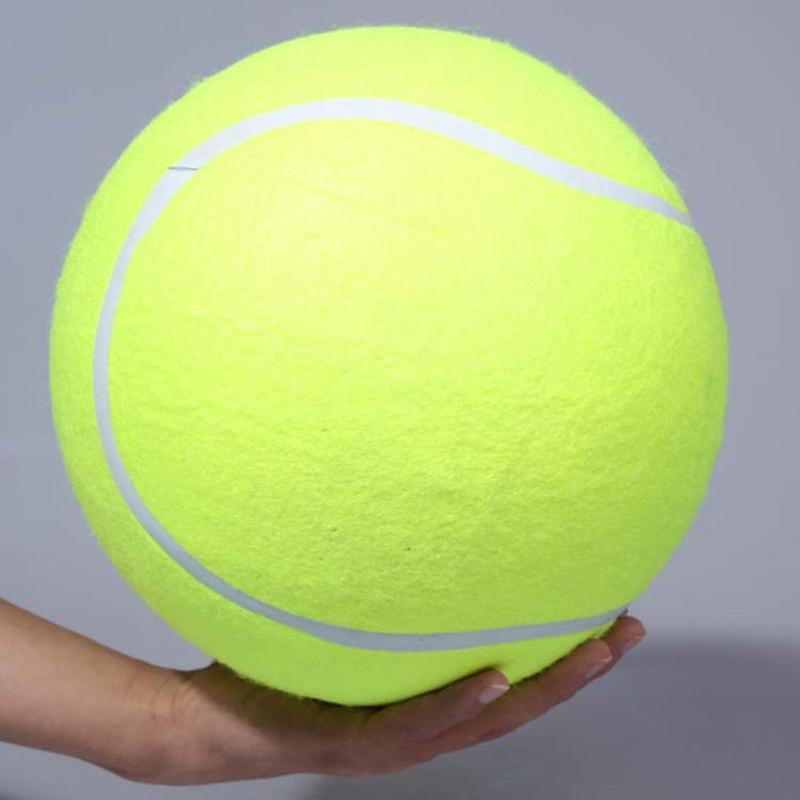 9.5 big grande gigante pet cão filhote de cachorro tênis bola lançador chucker jogar brinquedo
