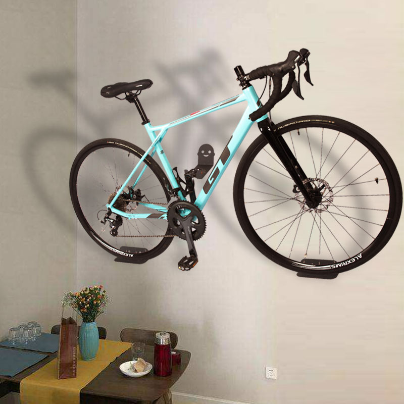 Rrskit Bike Wall Mount Rack Road MTB Bicycle Pedal Wall Mount Space Saving Bike Stands Display Garage Holder Cycling Accessories