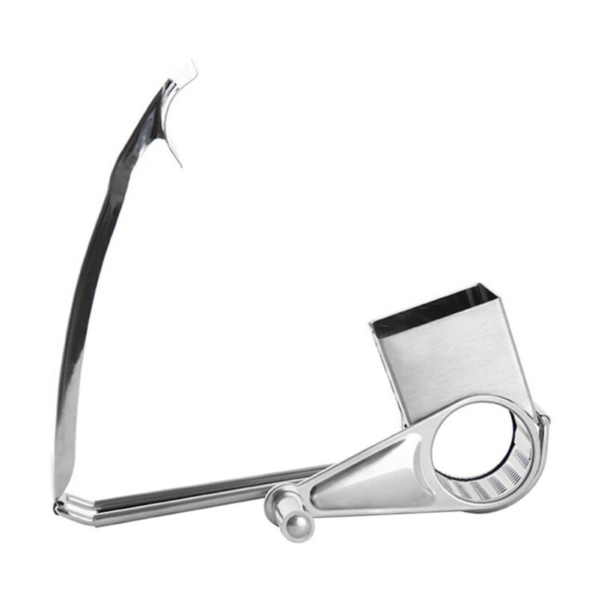 Shredder Universal Stainless Steel Rotary Cheese Grater Sharp Cylinder Cutter Hand-Cranking Rotation Cheese Grater