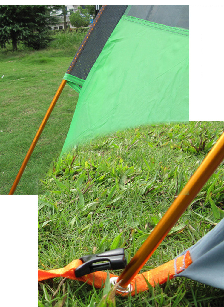 3.6m x 2pcs Outdoor Rod Tents Camping Aluminum 2 Person Tent Bar Rod Pole Tent Accessories EA14