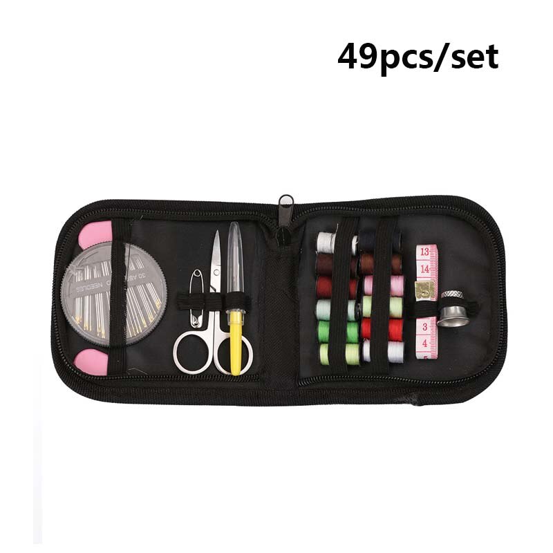 Sewing Kits Portable DIY Multi-function Sewing Box Set for Hand Knitting Quilting Stitching Embroidery Thread Sewing Accessories: G