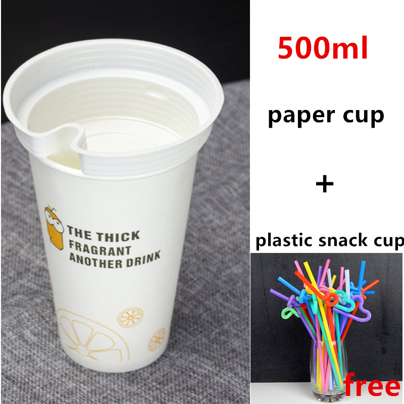 50pcs snack drink cup birthday wedding BBQ picnic party favor food beverage milk tea cups