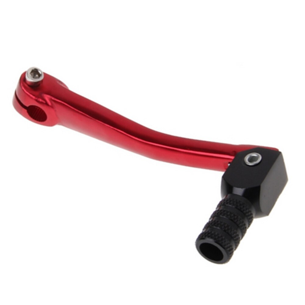 Red+Black Head Motorcycle Bike Gear Shift Shifter Lever CNC Aluminum Alloy
