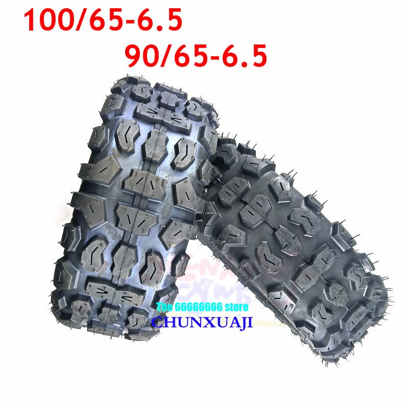 Neumático de rueda de vacío para patinete eléctrico, 11 pulgadas, 90/65-6,5, 100/65-6,5, sin tubo, para Dualtron, Widen, todoterreno