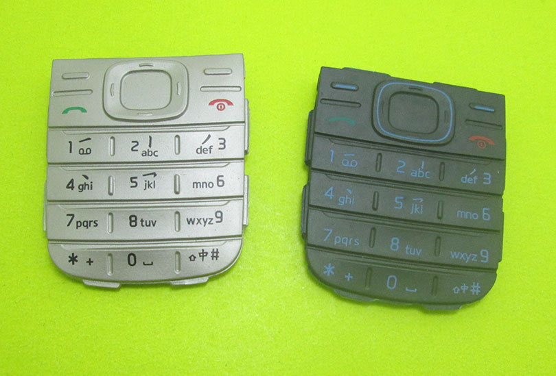 Tastiera Pulsanti Della Tastiera per Nokia 1208 1200 Nero Bianco