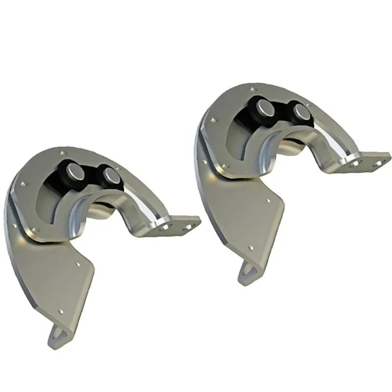 Bisagras deslizantes ocultas CL119, bisagra de límite de 90 grados, acero al carbono R6, bisagra de puerta de gabinete de equipo Industrial, 2 uds.