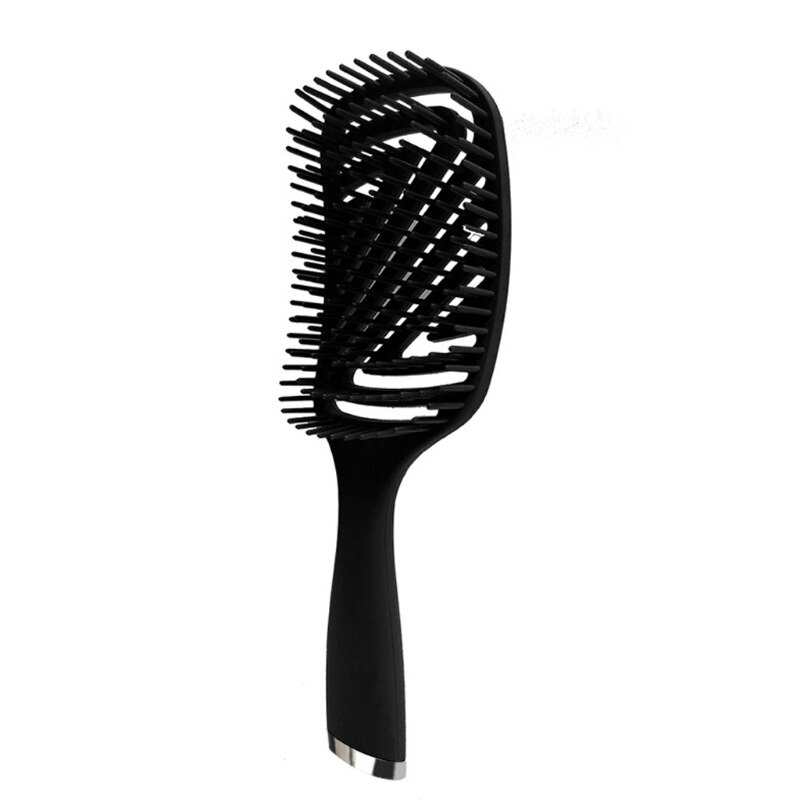 Cepillos de pelo de paleta ahuecados, secado en húmedo, peine para masaje del cuero cabelludo, para Pelo Largo, corto, grueso, fino, rizado, liso: BK-1