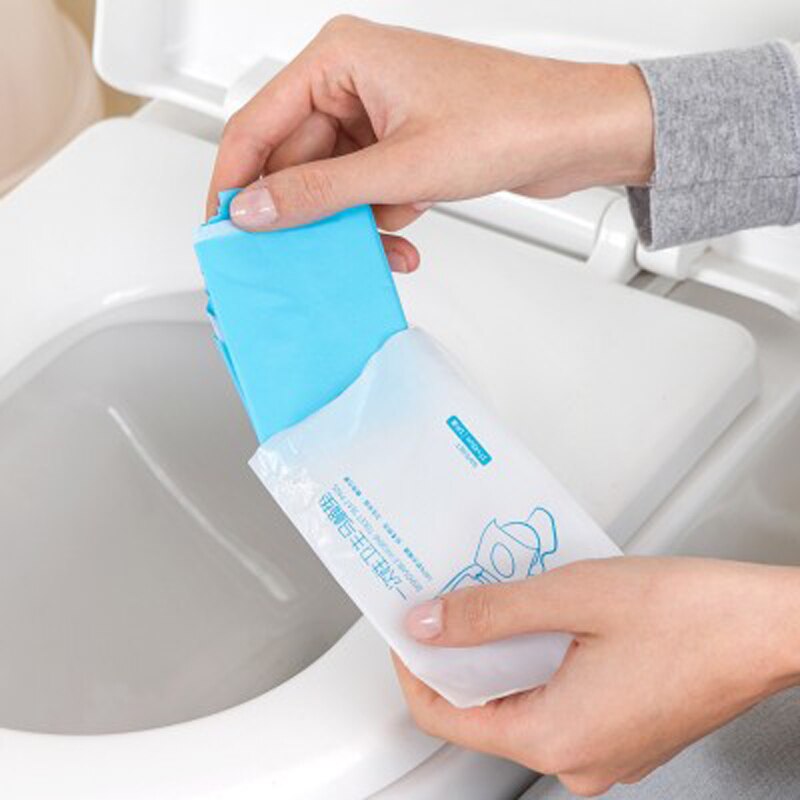 Lote de 10 unidades de alfombrillas desechables para asiento de inodoro, cubierta de inodoro de , cubierta de papel para inodoro impermeable para viajes y uso público