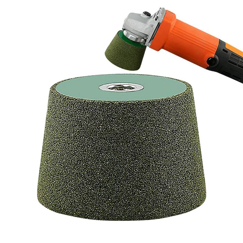 Ruote per smerigliatrice angolare Ruote per molatura e lucidatura di roccia Utensili per ruote per lucidatura in carburo di silicio per un efficace rimozione della ruggine