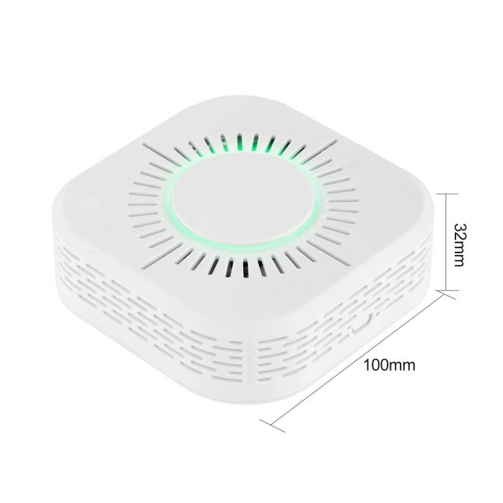 433MHz Wireless Smoke Detector Fire Protection Portable smoke detector wifi Home Safe Security smoke alarm Sensor white