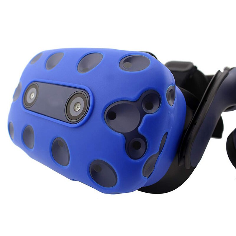 Quente para htc vive pro vr realidade virtual fone de ouvido de silicone óculos de borracha vr capacete controlador lidar com caso escudo silicone cov