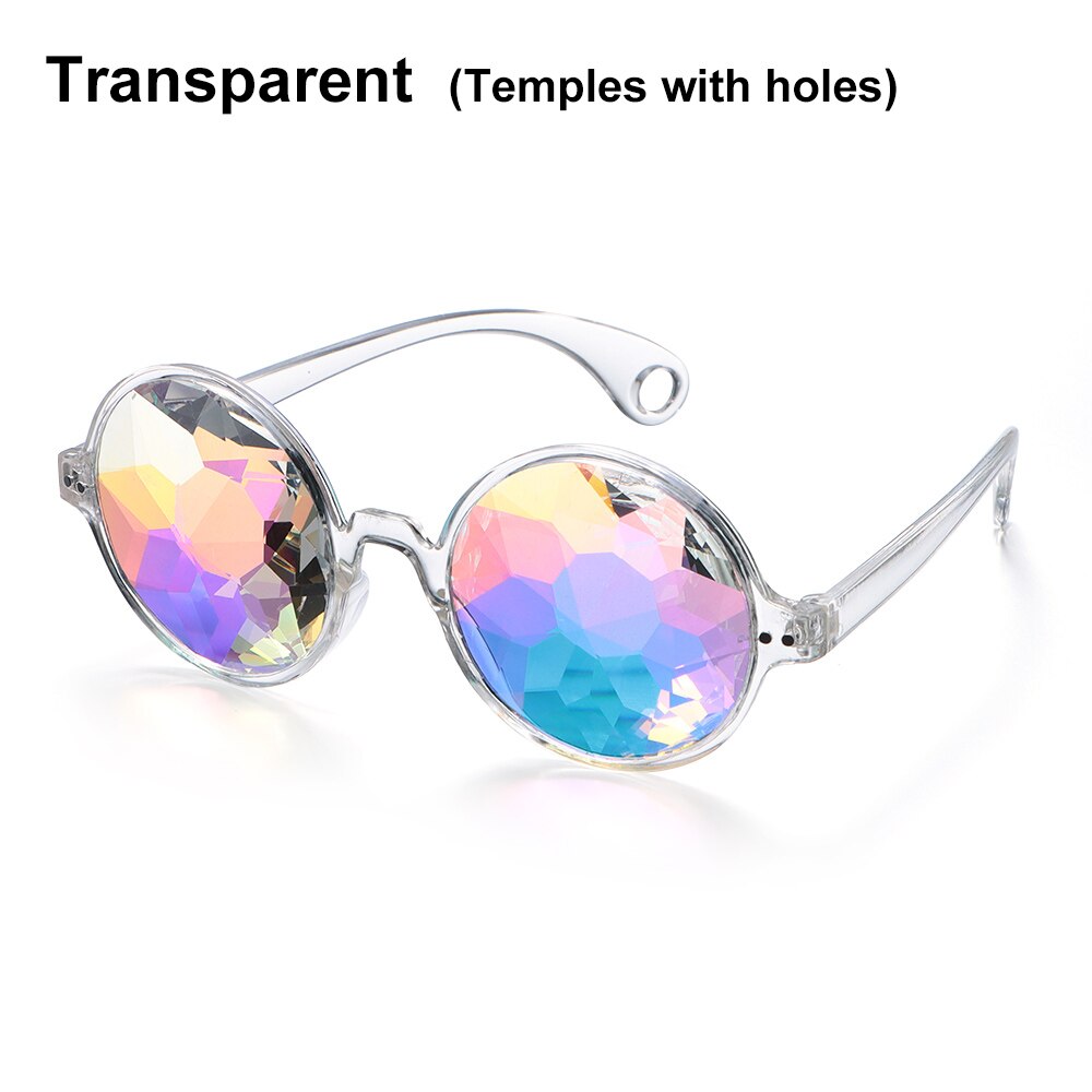 Kaleidoscope Glasses Rainbow Prism Diffraction Crystal Lenses Sunglasses Festivals Eyewear For Party Night Club Accessor: 5