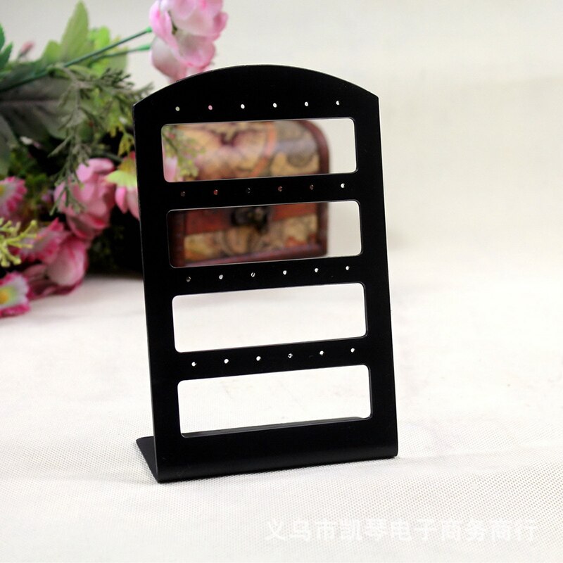 Brincos expositor titular jóias rack chique acrílico organizador