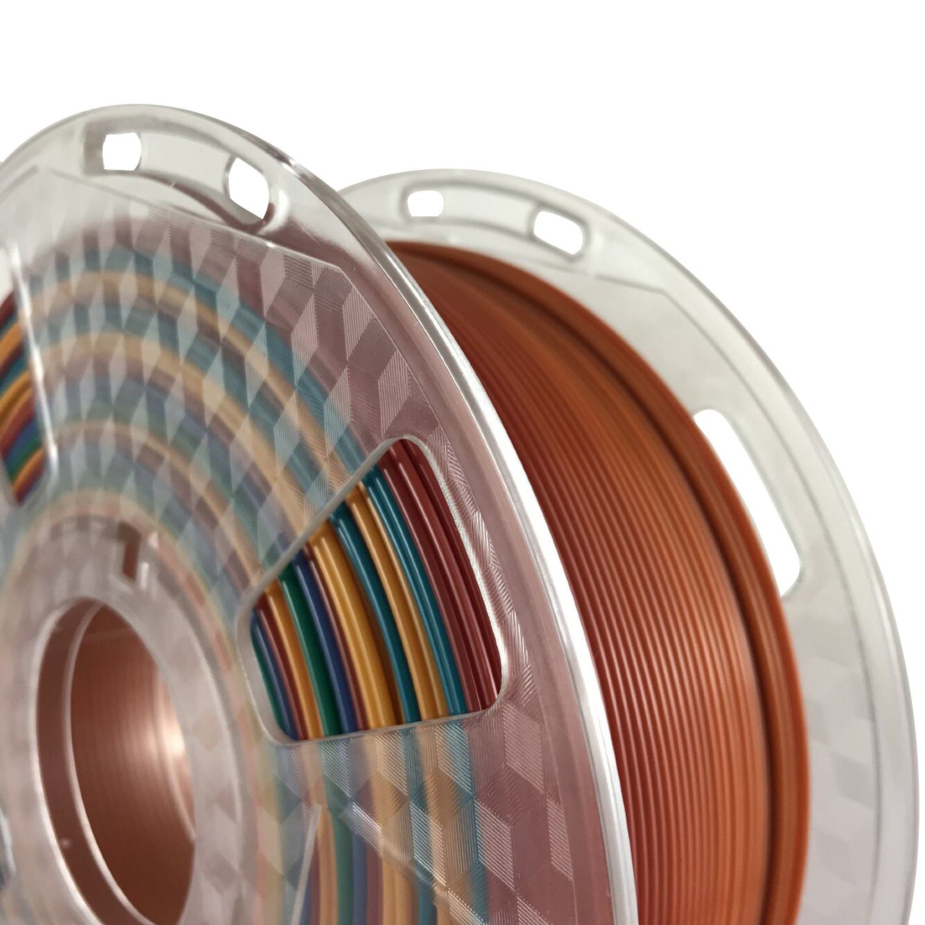 3D Printer Filament 1.75mm PLA Rainbow 250g 500g 1kg 3D Printing Plastic Polychrome Material Colorful Pla Filament for 3D Printe