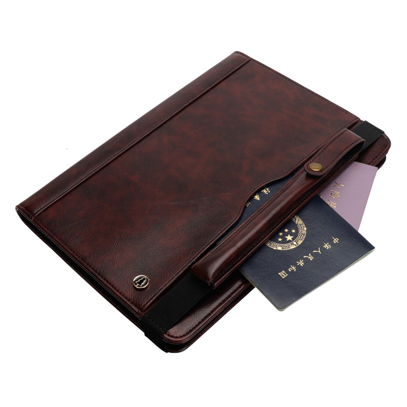 Étui pour samsung Galaxy Tab S4 10.5 SM-T830 T835 T837 en cuir PU avec tablette antichoc porte-crayons + Film + stylo