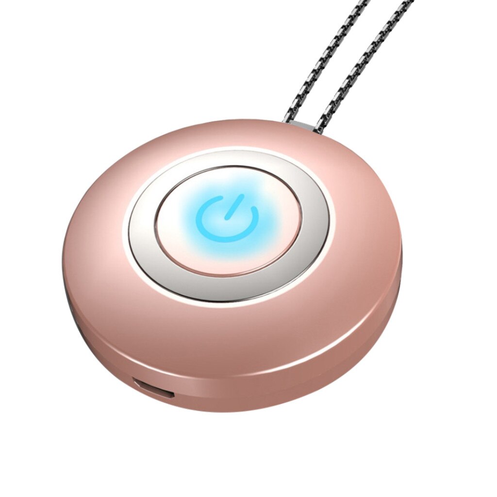 Personal Wearable Air Purifier Necklace/mini Portable Air Freshner Ionizer/negative Ion Generator/odor Eliminator/remove Smoke: C