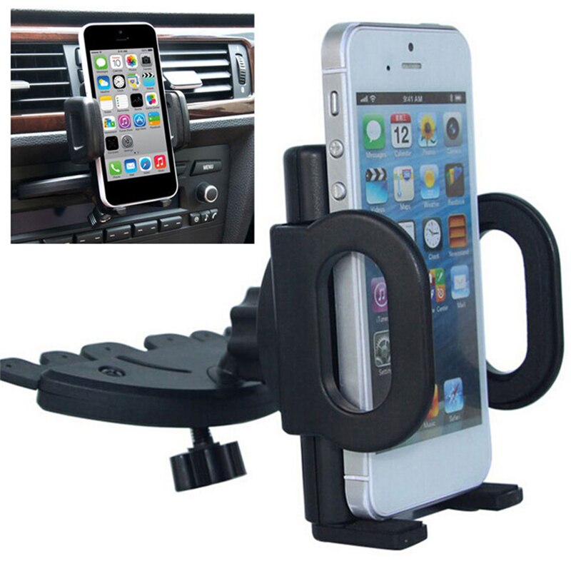 Universele auto cd-speler telefoonhouder houder voor mobiele telefoons iphone samsung