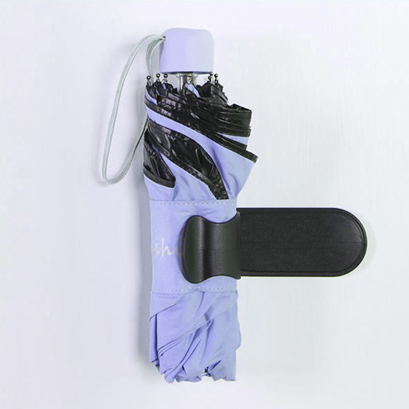 Portable Paste-type Umbrella Holder Multi-functional Small Hook Hanger Rack