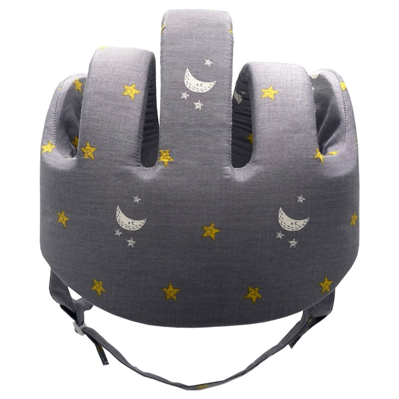 Elderly Fall Cap Protect Head Prevent Falls Safety Helmet Adjustable Elderly Breathable anti-fall Bump Cap M27: Lavender