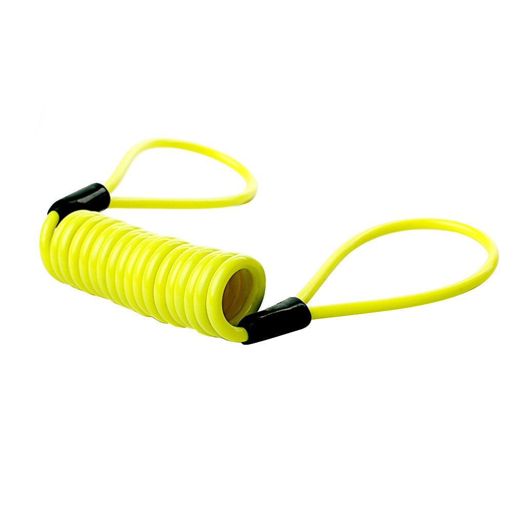 120 cm Motorfiets Scooter Alarm Disc Lock Security Anti Dief Herinnering Kabel Fiets Motor Anti Dief Veiligheid Gereedschap: AS picture show