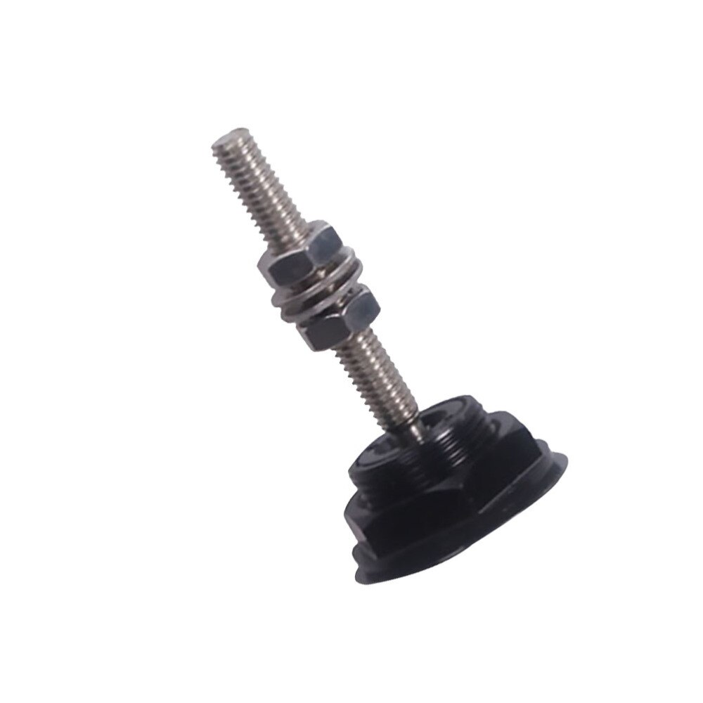 Engine Hood Aluminium Alloy Quick Release Push Clip Bonnet Hood Lock Car Accessories (Black)