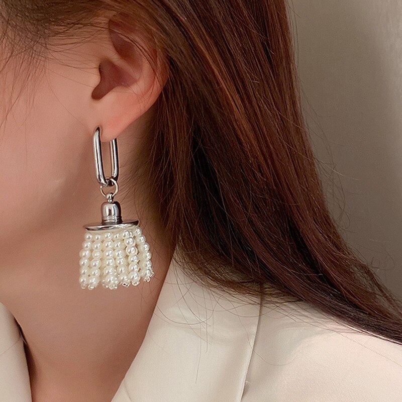 Orecchini pendenti con nappine e orecchini bellissimi orecchini minimalisti piccoli delicati per donne ragazze bellissimi minimalisti piccoli TT @ 88