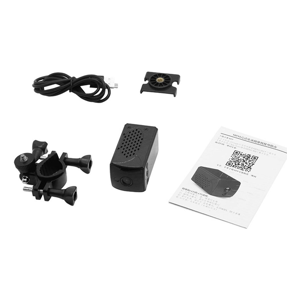 A9 Draagbare Camera Outdoor Sport Dv Camera Thuis Wifi Netwerk Infrarood Nacht 1080P Praktische Camera 'S